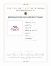 6.35 Ct. Kunzite from Madagascar Scan Report