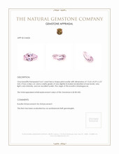 4.61 Ct. Kunzite from Madagascar Appraisal