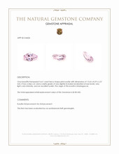 4.61 Ct. Kunzite from Madagascar Appraisal