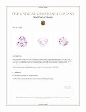 5.20 Ct. Kunzite from Madagascar Appraisal