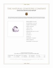 2.80 Ct. Kunzite from Madagascar Scan Report