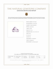 3.00 Ct. Kunzite from Madagascar Scan Report