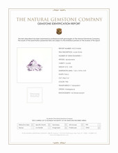 3.00 Ct. Kunzite from Madagascar Scan Report