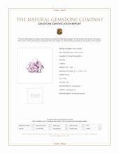 3.29 Ct. Pink Kunzite from Madagascar Scan Report