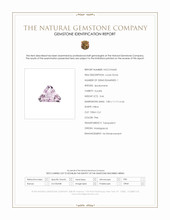 3.46 Ct. Kunzite from Madagascar Scan Report