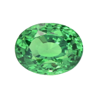 2.03 Ct. Tsavorite Garnet from Tanzania Video