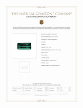 1.64 Ct. Green Tourmaline from Brazil Scan Report
