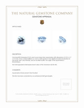 0.50 Ct. Aquamarine from Mozambique Appraisal