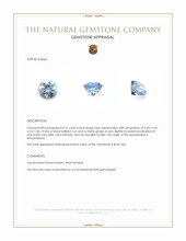 0.31 Ct. Aquamarine from Mozambique Appraisal