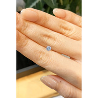 0.32 Ct. Aquamarine from Mozambique Life Style