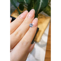 0.77 Ct. Aquamarine from Mozambique Life Style