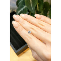 0.62 Ct. Aquamarine from Mozambique Life Style