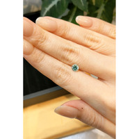 0.63 Ct. Aquamarine from Mozambique Life Style