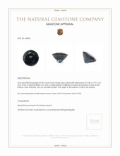 0.83 Ct. Spinel from Ceylon (Sri Lanka) Appraisal
