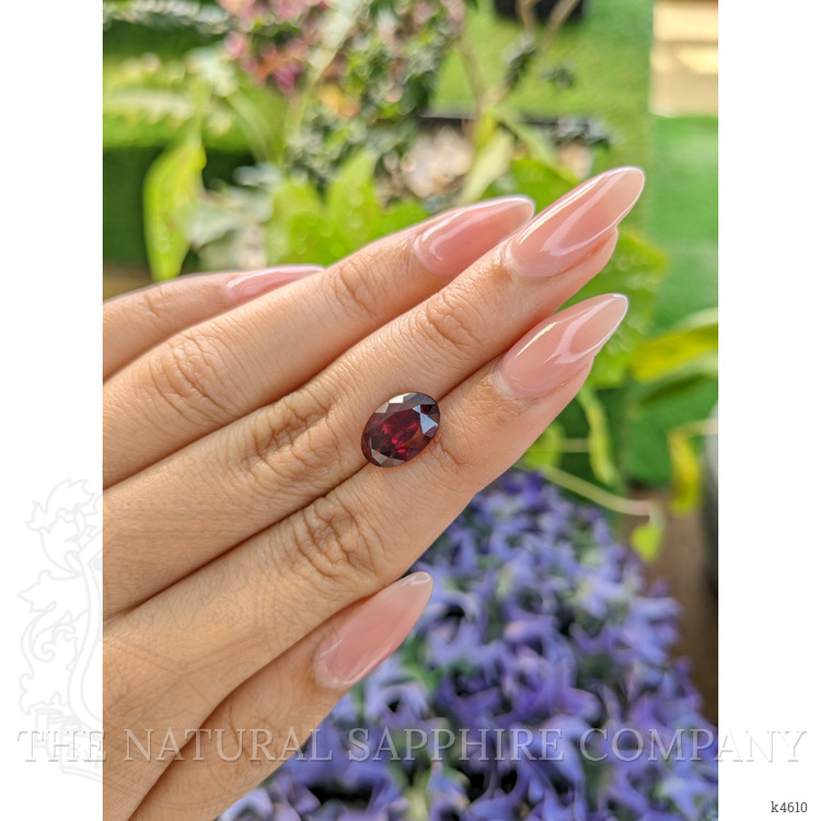 4.87 Ct. Garnet from Ceylon (Sri Lanka)