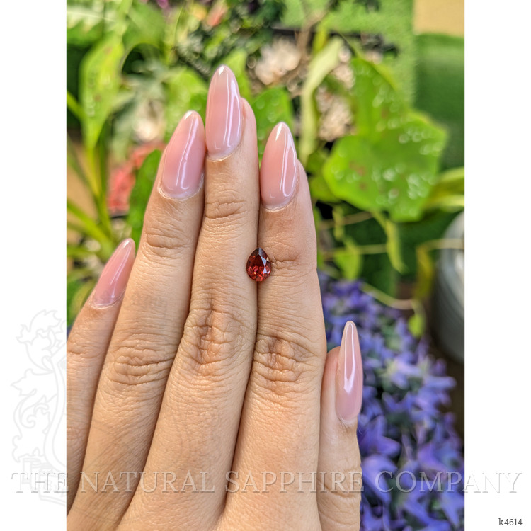 0.86 Ct. Garnet from Ceylon (Sri Lanka)