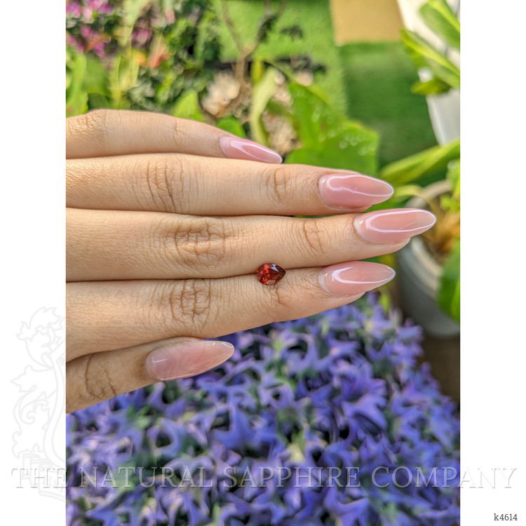 0.86 Ct. Garnet from Ceylon (Sri Lanka)