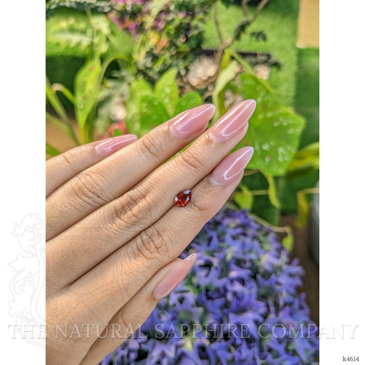 0.86 Ct. Garnet from Ceylon (Sri Lanka)