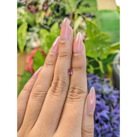 0.36 Ct. Rhodolite Garnet from Ceylon (Sri Lanka) Life Style