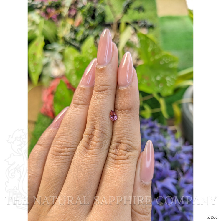 0.36 Ct. Rhodolite Garnet from Ceylon (Sri Lanka)