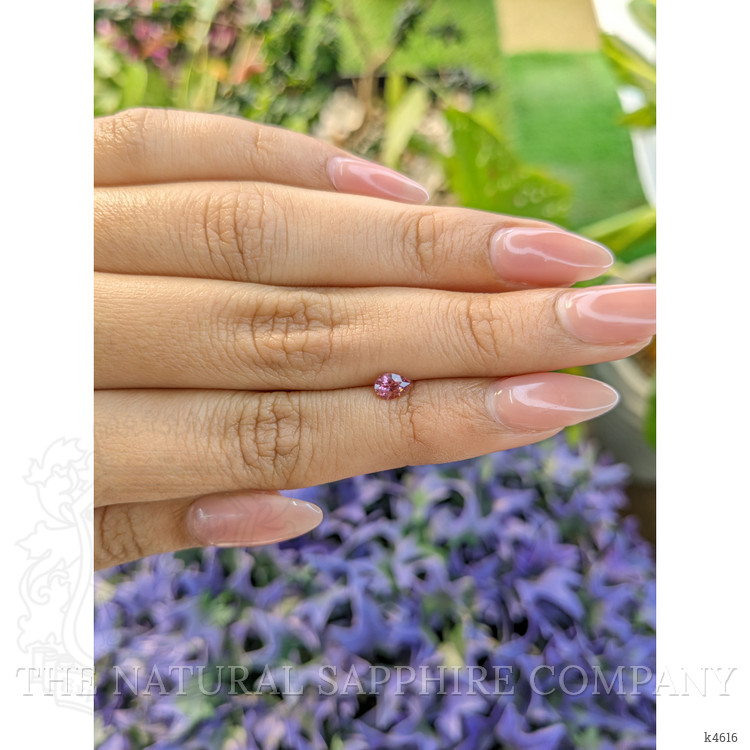 0.36 Ct. Rhodolite Garnet from Ceylon (Sri Lanka)