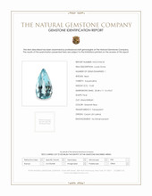 10.68 Ct. Aquamarine from Ceylon (Sri Lanka) Scan Report