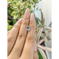 1.85 Ct. Aquamarine from Ceylon (Sri Lanka) Life Style