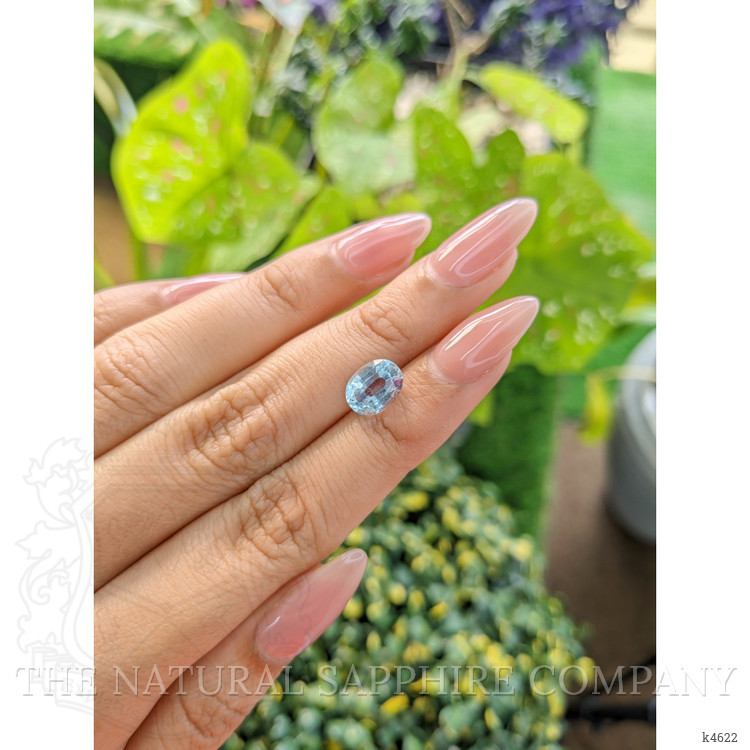 1.70 Ct. Aquamarine from Ceylon (Sri Lanka)