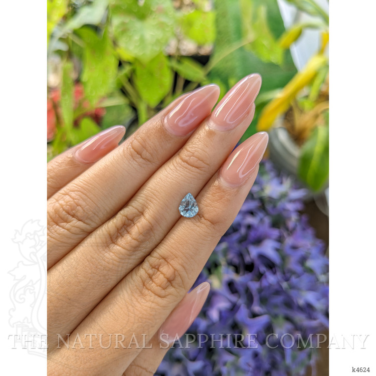 0.63 Ct. Aquamarine from Ceylon (Sri Lanka)