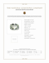 1.45 Ct. Green Chrysoberyl from Madagascar Scan Report