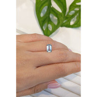 1.52 Ct. Aquamarine from Mozambique Life Style