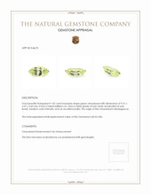 1.05 Ct. Chrysoberyl from Madagascar Appraisal