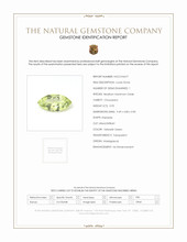 0.95 Ct. Chrysoberyl from Madagascar Scan Report