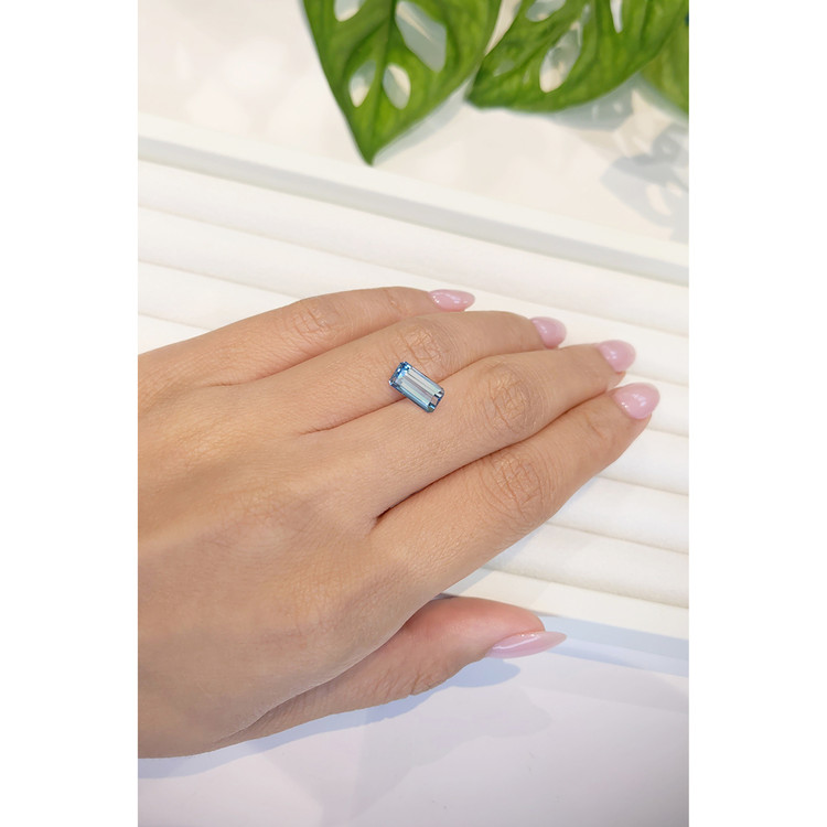 1.64 Ct. Aquamarine from Mozambique