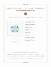 1.71 Ct. Aquamarine from Mozambique Scan Report