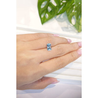1.74 Ct. Aquamarine from Mozambique Life Style