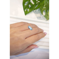 1.76 Ct. Aquamarine from Mozambique Life Style