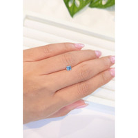 0.37 Ct. Aquamarine from Mozambique Life Style