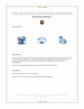 0.37 Ct. Aquamarine from Mozambique Appraisal