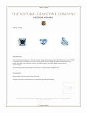 0.75 Ct. Aquamarine from Mozambique Appraisal