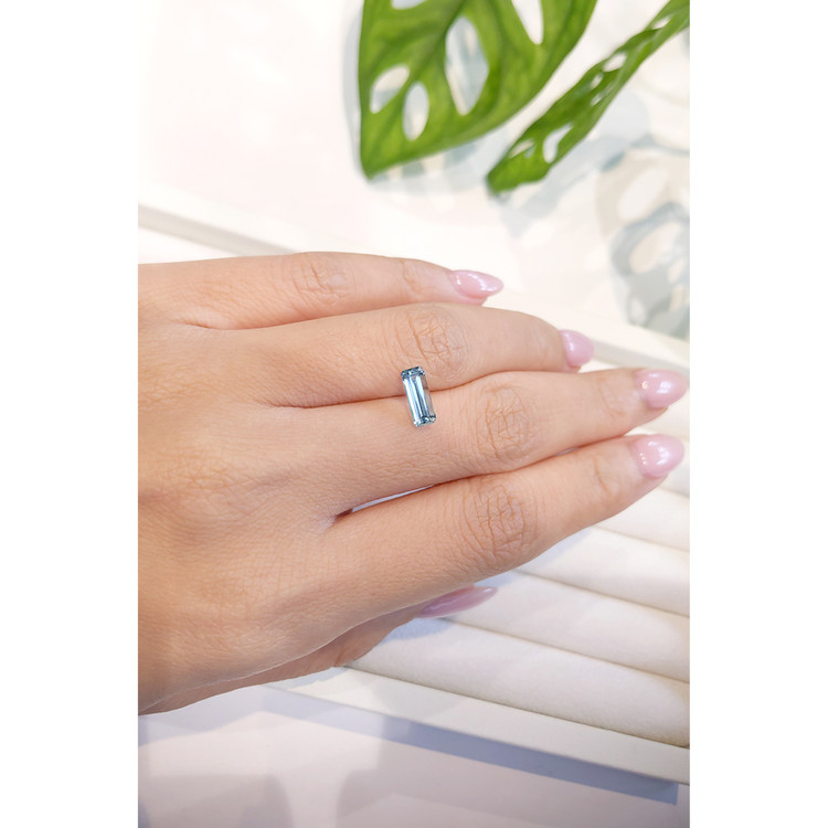 0.80 Ct. Aquamarine from Mozambique