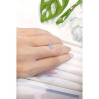 0.81 Ct. Aquamarine from Mozambique Life Style