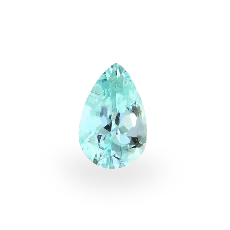 Pave Paraiba Tourmaline Ring 1.83 Ct., 18K White Gold