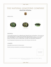 10.66 Ct. Alexandrite from Madagascar Appraisal