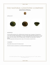 15.26 Ct. Alexandrite from Ceylon (Sri Lanka) Appraisal