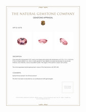 3.07 Ct. Spinel from Ceylon (Sri Lanka) Appraisal