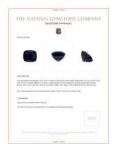 4.23 Ct. Spinel from Burma (Myanmar) Appraisal