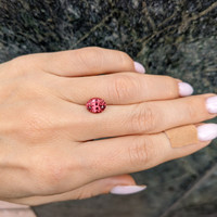 2.11 Ct. Malaya Garnet from Madagascar Life Style