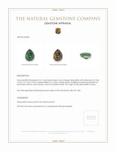 0.61 Ct. Alexandrite from Russia Appraisal