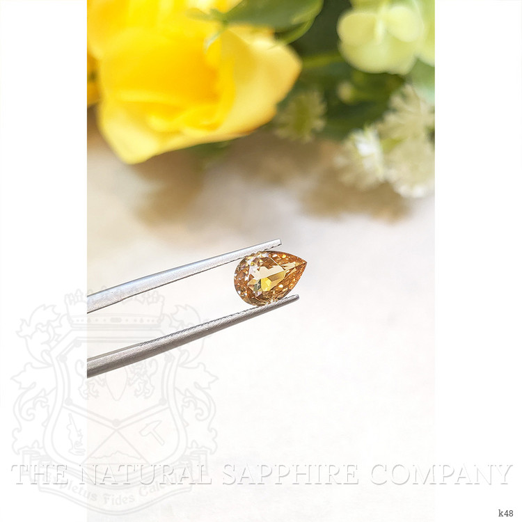 2.21 Ct. Zircon from Ceylon (Sri Lanka)